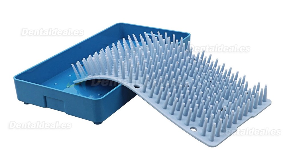 Bandeja Esterilizaci&oacute;n Instrumental Dental Grande con Silicona